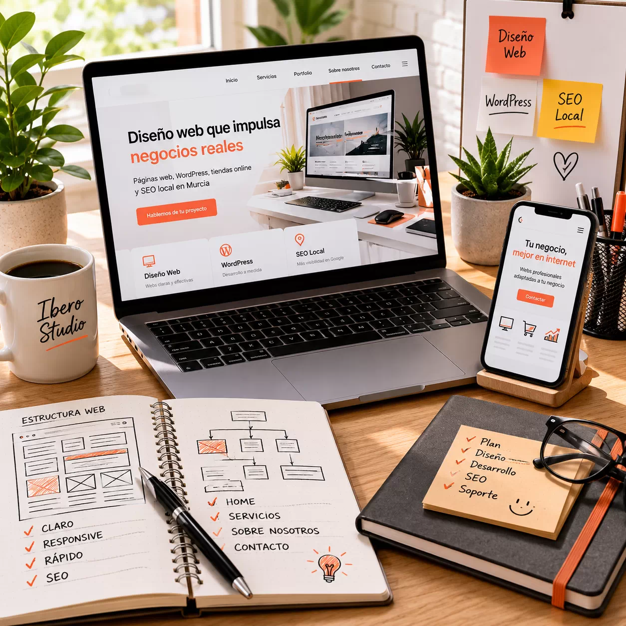 Ibero Studio estudio digital en Murcia para negocios reales
