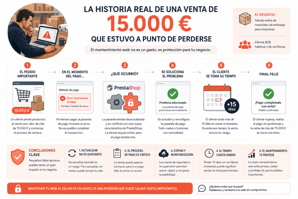 problema del no mantenimiento | iberostudio